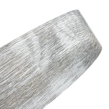 Brilagi - Потолочный светильник PINO 3xE27/15W/230V сосна/серебристый диам. 47,5 см
