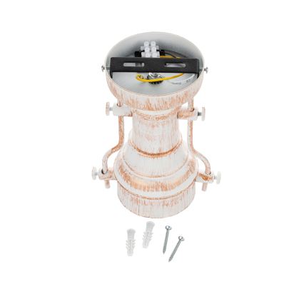 Brilagi - Потолочный светильник PYRONIC 1xE27/40W/230V диаметр 32 см кремовый/патина