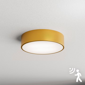 Brilagi - Потолочный светильник с датчиком CLARE 2xE27/40W/230V диаметр 30 см золотистый