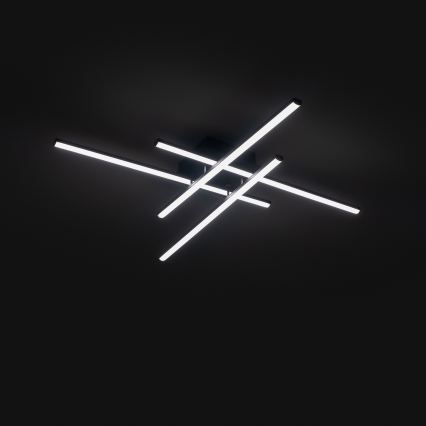 Brilagi - LED потолочный светильник STRIPES LED/37W/230V 68x68 см черный