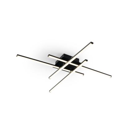 Brilagi - LED потолочный светильник STRIPES LED/37W/230V 68x68 см черный