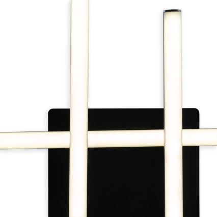 Brilagi - LED потолочный светильник STRIPES LED/37W/230V 68x68 см черный