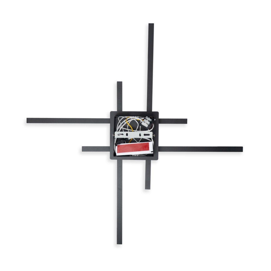 Brilagi - LED потолочный светильник STRIPES LED/37W/230V 68x68 см черный