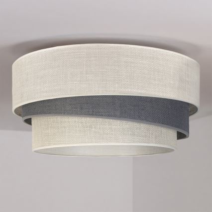 Brilagi - Потолочный светильник TRIO 1xE27/60W/230V, диаметр 40 см, кремовый/серый