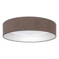 Brilagi - потолочный светильник VELVET SIMPLE LED, 24 Вт, 230 В, 4000 К, диаметр 45 см, коричневый