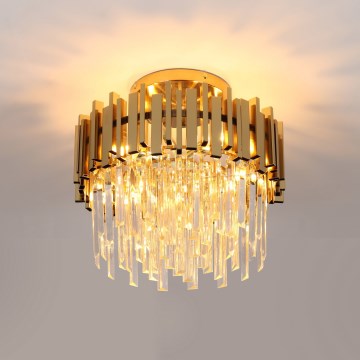 Brilagi - Потолочный светильник VERVE 4xE14/40W/230V диам. 40 см золотой