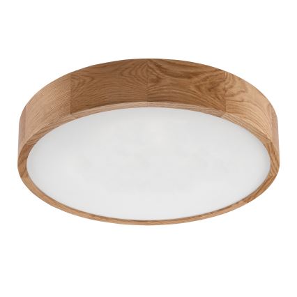 Brilagi - потолочный светодиодный светильник CARVALHO LED/36W/230V, дуб, диаметр 47,5 см