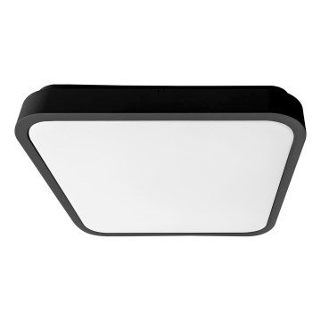 Brilagi - Потолочный светодиодный светильник для ванной ZENNA LED/12Вт/230В 24x24 см IP44 черный