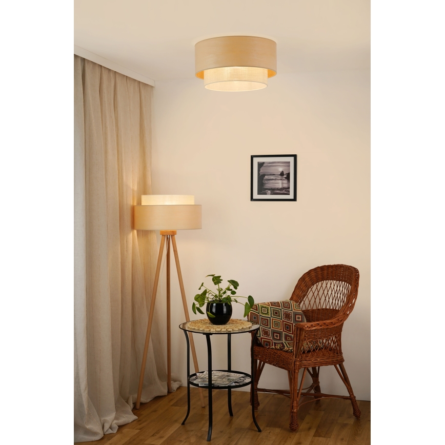 Brilagi - Потолочный светильник ARIZONA BOHO 1xE27/15W/230V диаметр 45 см бежевый