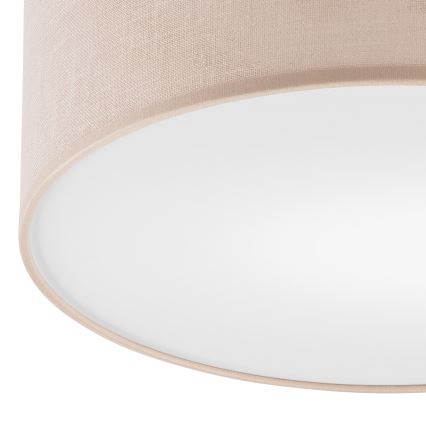 Brilagi - Потолочный светильник BELLADONNA 1xE27/15W/230V диаметр 30 см бежевый/сосна