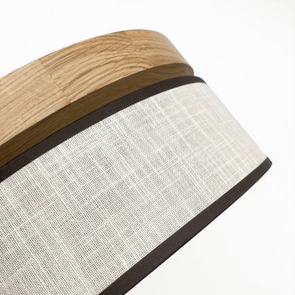 Brilagi - потолочный светильник BELLADONNA LED/20W/230V Ø 30 см кремовый/дуб