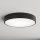 Brilagi - Потолочный светильник для ванной комнаты CLARE 4xE27/24W/230V диам. 50 см IP54 черный
