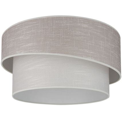 Brilagi - Потолочный светильник DOVER SHINE 1xE27/15W/230V диаметр 50 см серый/кремовый