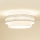 Brilagi - Потолочный светильник DOVER SPACE LED/12W/230V диаметр 50 см 3000K/4000K/6400K серый/кремовый