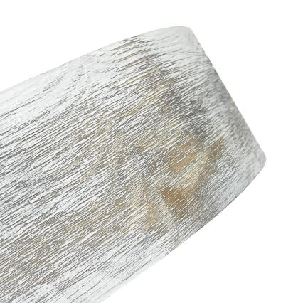Brilagi - Потолочный светильник PINO 1xE27/15W/230V сосна/серебристый диам. 27,5 см