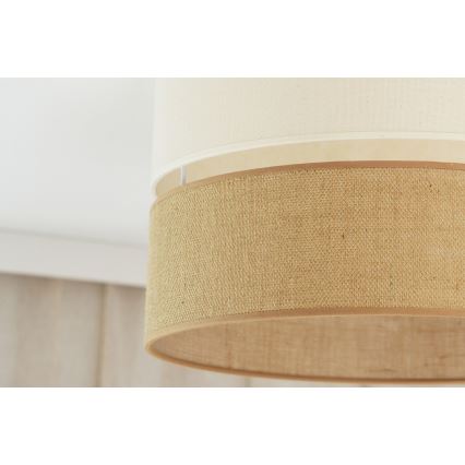 Brilagi - Потолочный светильник ROYAL YUTE 1xE27/15W/230V диаметр 40 см бежевый/кремовый