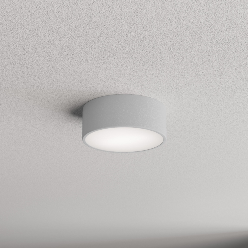 Brilagi - Потолочный светильник с датчиком CLARE 1xE27/24W/230V диаметр 20 см серый