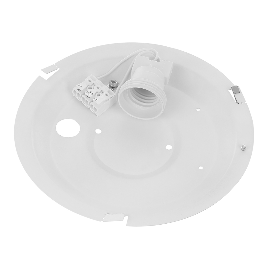 Brilagi - Потолочный светильник с датчиком CLARE 1xE27/24W/230V диаметр 20 см серый