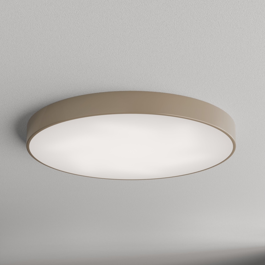 Brilagi - Потолочный светильник с датчиком CLARE 6xE27/24W/230V диаметр 80 см бежевый