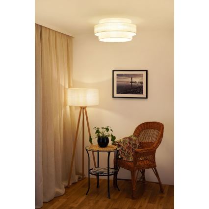 Brilagi - Потолочный светильник SPACE YUTE LED/12W/230V диаметр 50 см 3000K/4000K/6400K кремовый