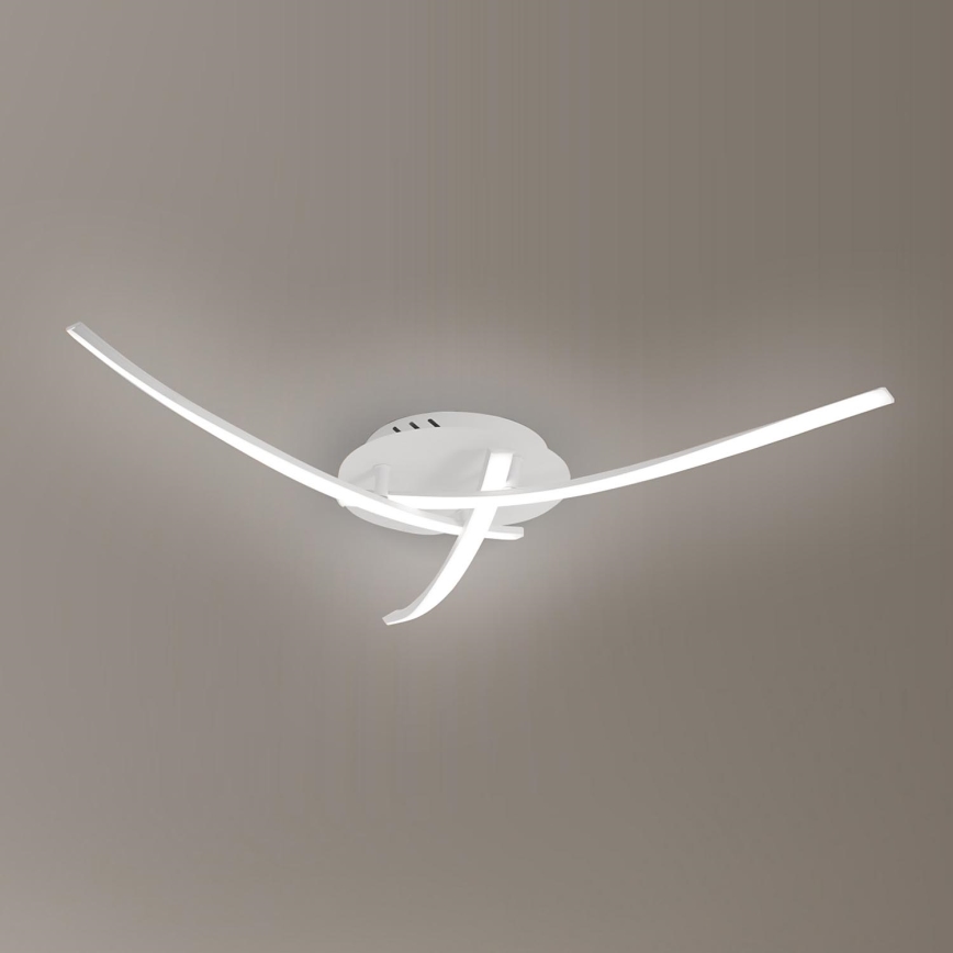 Brilagi - потолочный светильник STRIPES LED/24 Вт/230 В Ø 64 см белый