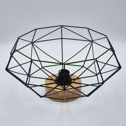Brilagi - Потолочный светильник WOODY BASKET 1xE27/60W/230V дуб