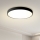 Brilagi - Потолковий світильник з регулюванням яскравості POOL LED/60W/230V 3000-6000K, діаметр 60 см, чорний + дистанційний пульт