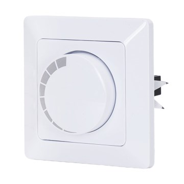 BRILAGI - Поворотний диммер з рамкою 110W/230V білий