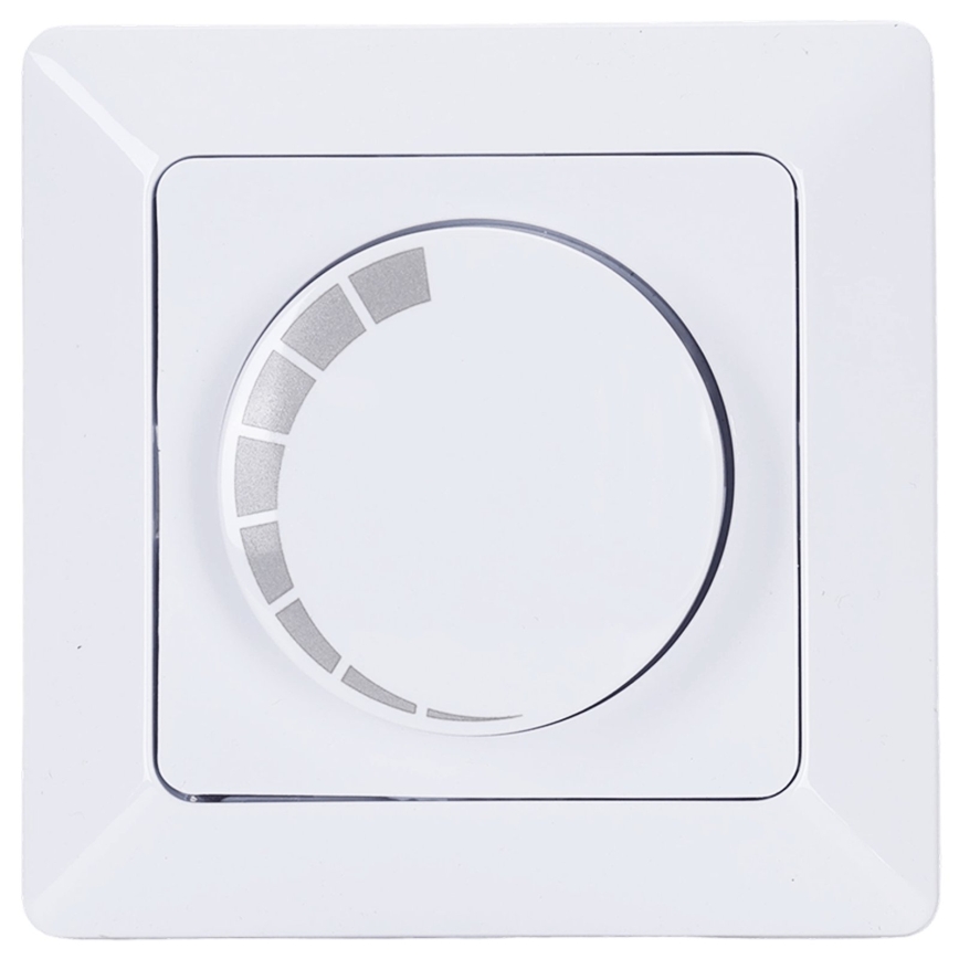 BRILAGI - Поворотний диммер з рамкою 110W/230V білий