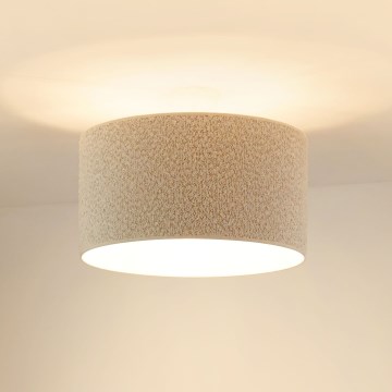 Brilagi - Припотолочная люстра BOUCLE ROLLER 1xE27/15W/230V диаметр 45 см кремовый