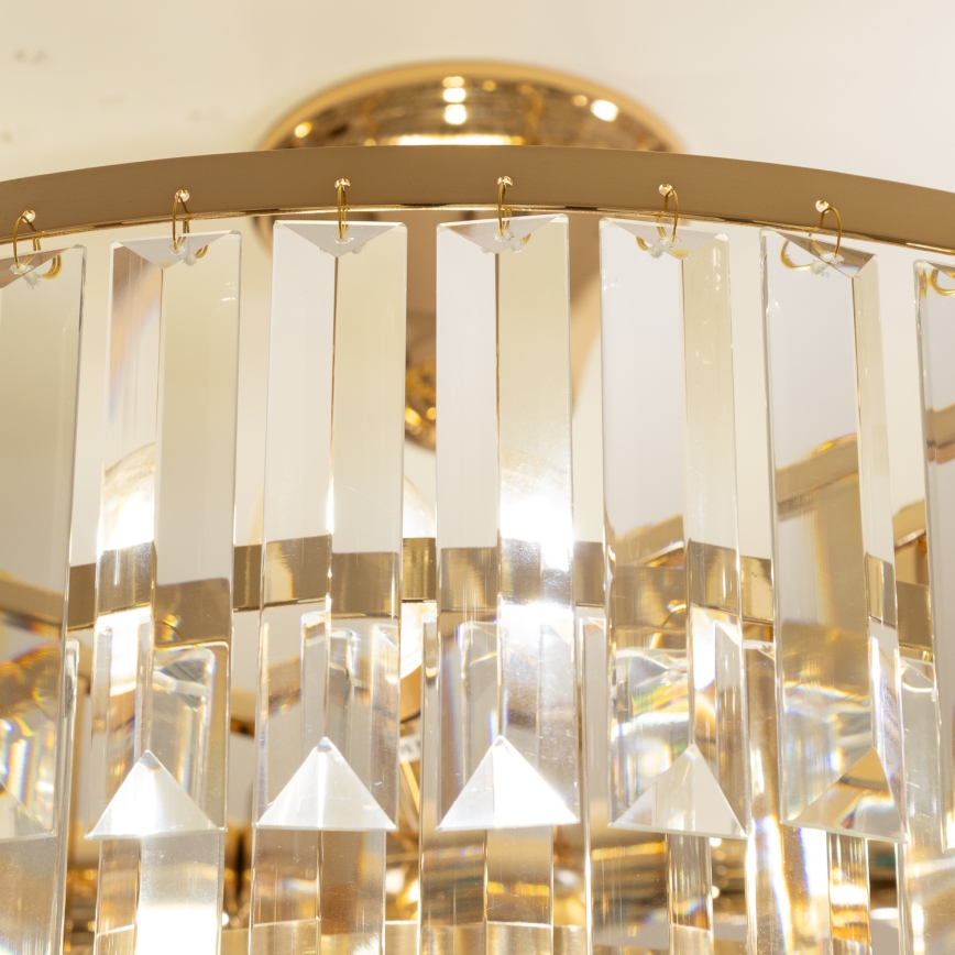 Brilagi - Припотолочная люстра CRYSTAL 5xE14/40W/230V золотистый