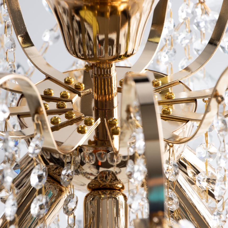 Brilagi - Припотолочная люстра CRYSTAL 6xE14/60W/230V золотистый