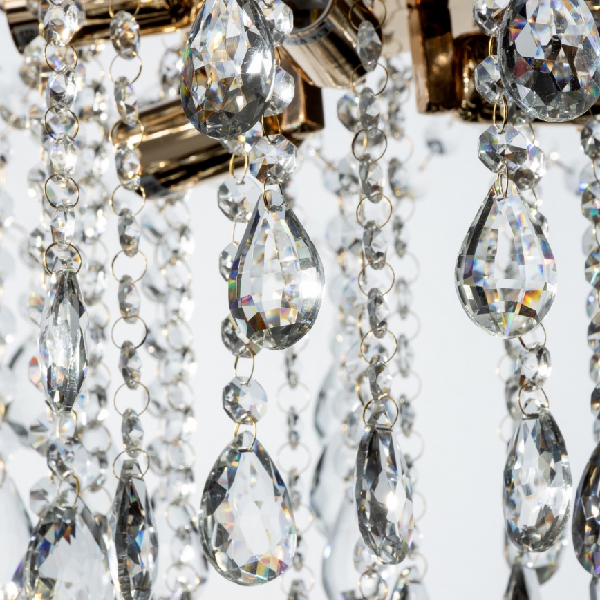 Brilagi - Припотолочная люстра CRYSTAL 6xE14/60W/230V золотистый