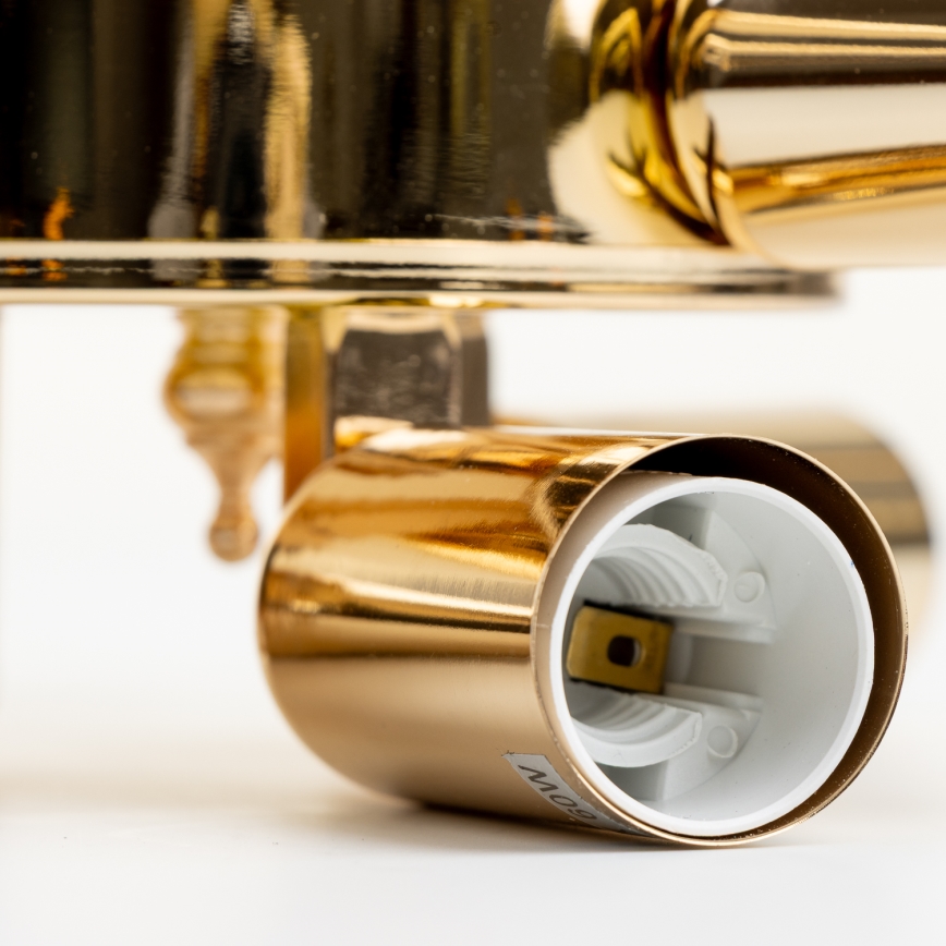 Brilagi - Припотолочная люстра CRYSTAL 6xE14/60W/230V золотистый