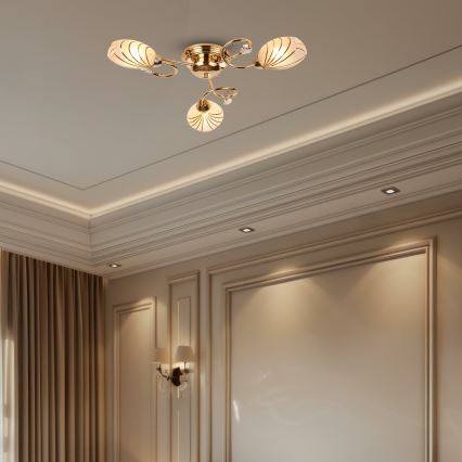 Brilagi - Припотолочная люстра MEGAPOLIS 3xE14/60W/230V золотистый