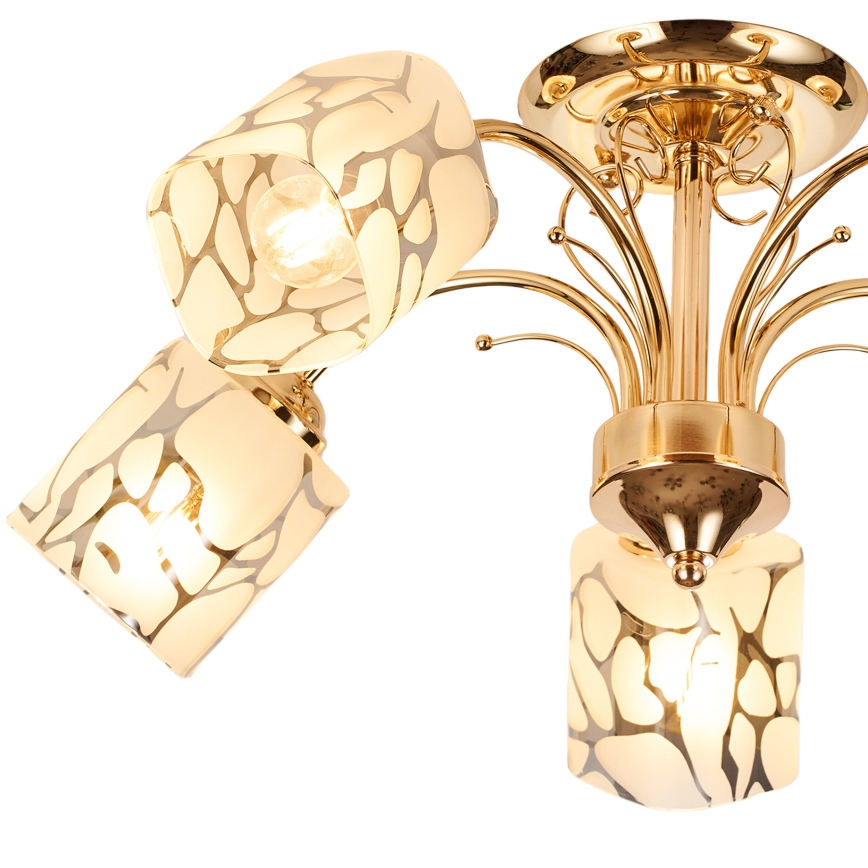 Brilagi - Припотолочная люстра MEGAPOLIS 5xE14/60W/230V золотистый