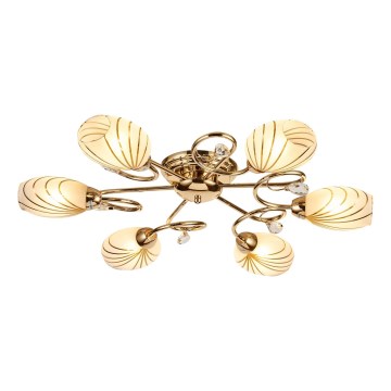 Brilagi - Припотолочная люстра MEGAPOLIS 6xE14/60W/230V золотистый