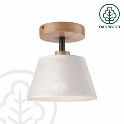 Brilagi - Припотолочная люстра ANTHONY 1xE14/60W/230V дуб/белый
