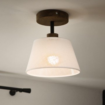 Brilagi - Припотолочная люстра ANTHONY 1xE14/60W/230V дуб/белый