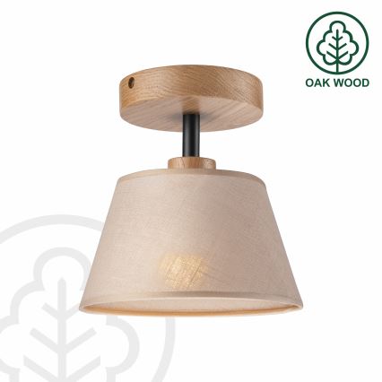 Brilagi - Припотолочная люстра ANTHONY 1xE14/60W/230V дуб/бежевый