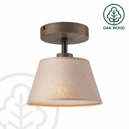 Brilagi - Припотолочная люстра ANTHONY 1xE14/60W/230V дуб/бежевый
