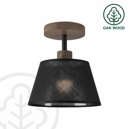 Brilagi - Припотолочная люстра ANTHONY 1xE14/60W/230V дуб/черный