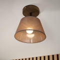 Brilagi - Припотолочная люстра ANTHONY 1xE14/60W/230V дуб/коричневый
