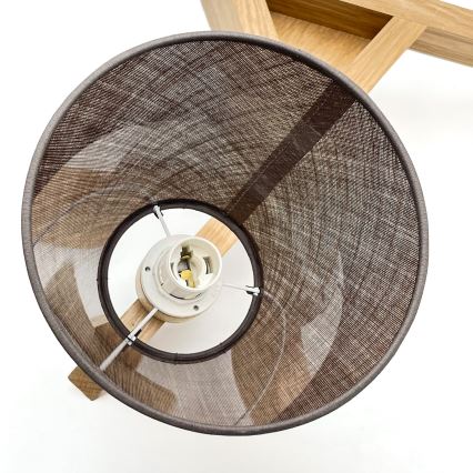 Brilagi - Припотолочная люстра ANTHONY 3xE14/40W/230V дуб/коричневый