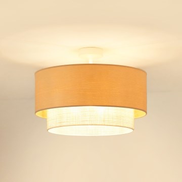 Brilagi - Припотолочная люстра ARIZONA BOHO 1xE27/15W/230V диаметр 45 см кремовый/бежевый