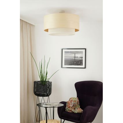Brilagi - Припотолочная люстра ARIZONA BOHO 1xE27/15W/230V диаметр 60 см бежевый