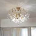Brilagi - Припотолочная люстра CRYSTAL 6xE14/60W/230V золотистый