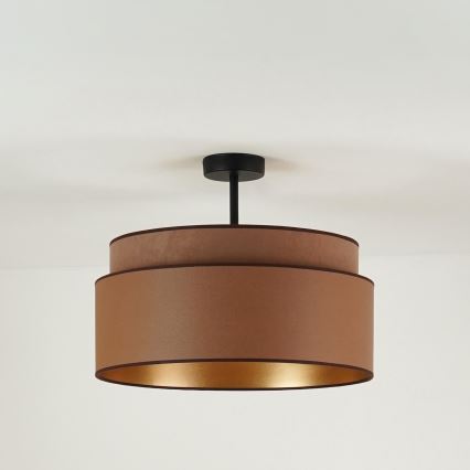 Brilagi - Припотолочная люстра OREGON VEGE 1xE27/15W/230V диаметр 45 см коричневый