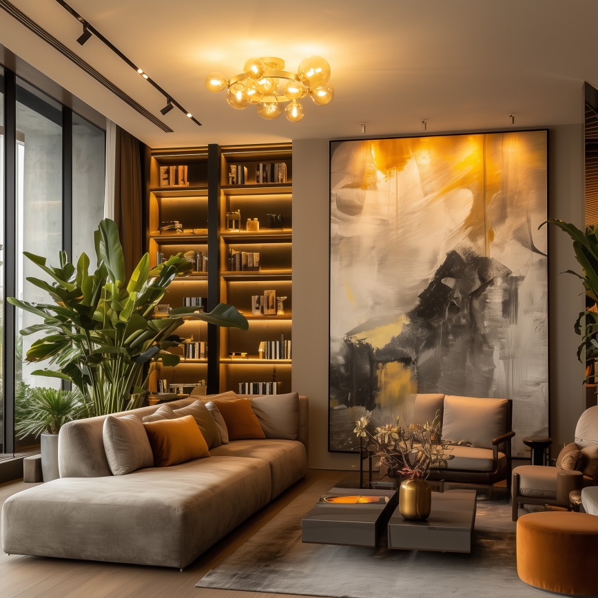 Brilagi - Пристельова LED люстра MILLA 10xG9/3W/230V золотий