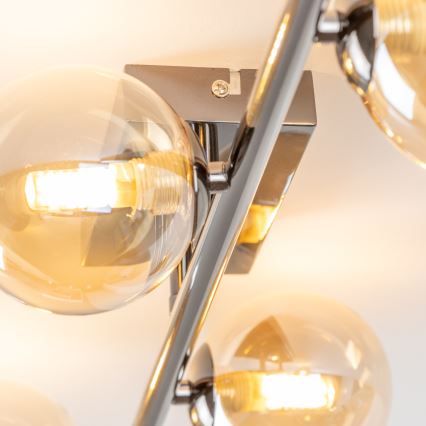 Brilagi - Пристельова LED люстра MILLA 4xG9/3W/230V глянцевий хром/золотий